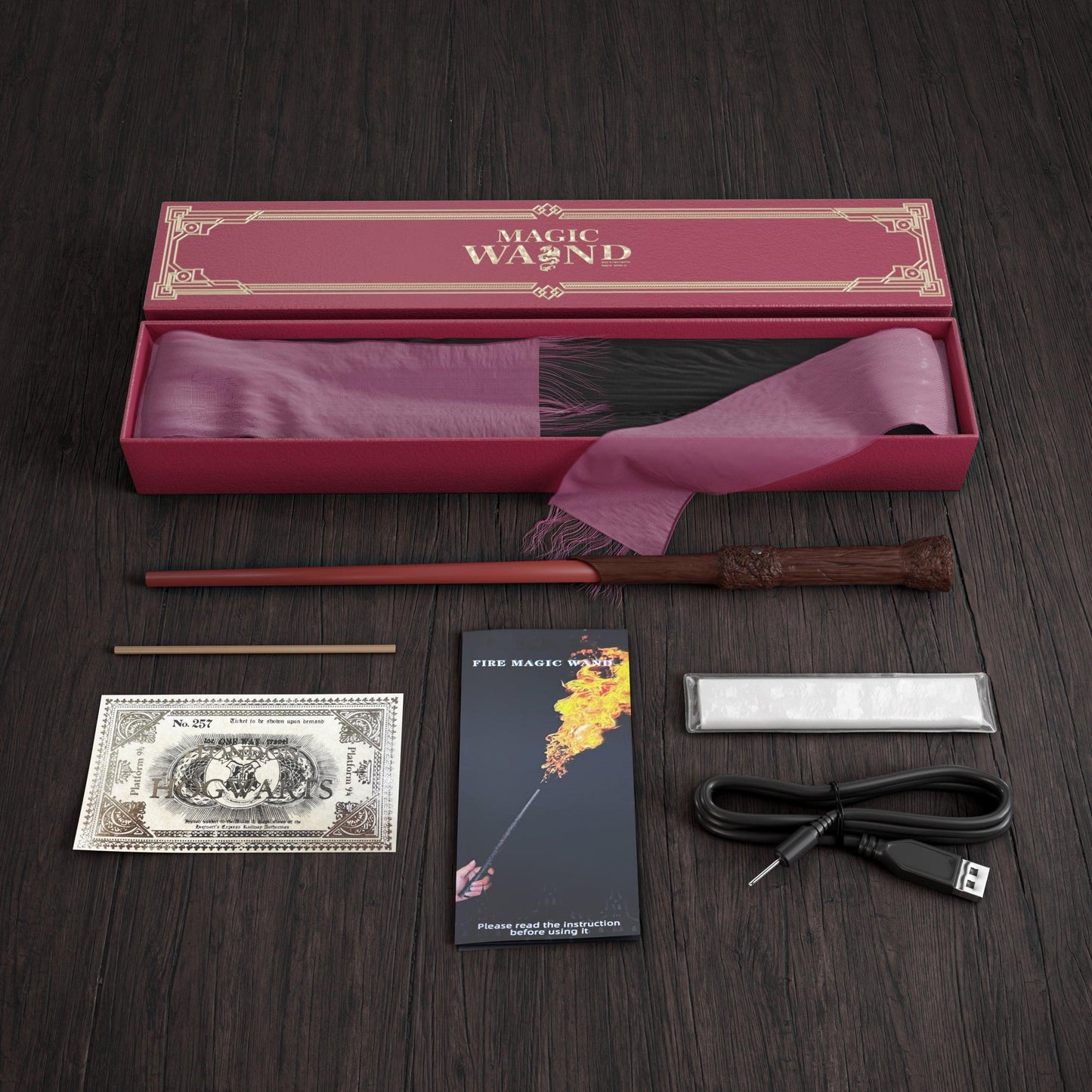 The Original NEGUSY Harry Fire Magic Wand